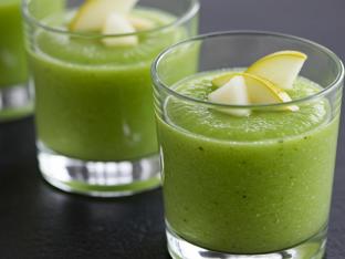 Celery & Pear Soup Shots Celery & Pear Soup Shots