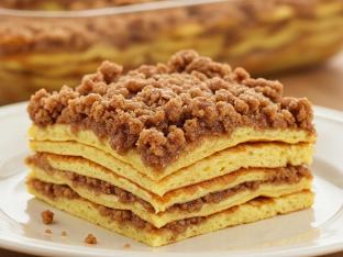 Pancake Bake with Cinnamon Streusel Pancake Bake with Cinnamon Streusel