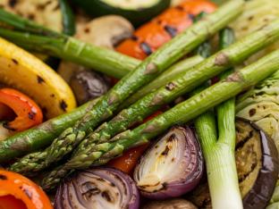 Grilled Spring Vegetables Grilled Spring Vegetables