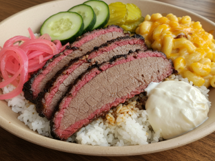 Smoked Brisket Rice Bowl Smoked Brisket Rice Bowl