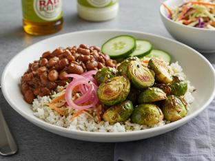 Brussels Sprouts Rice Bowl Brussels Sprouts Rice Bowl