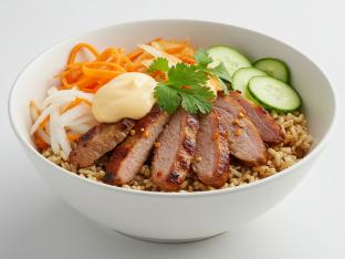 Grilled Pork Hawker Bowl [Egg Free]