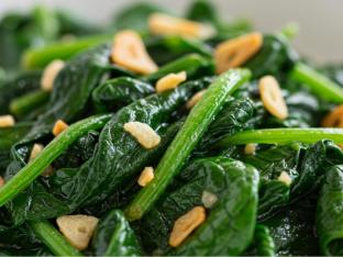 Side of Garlic Butter Spinach