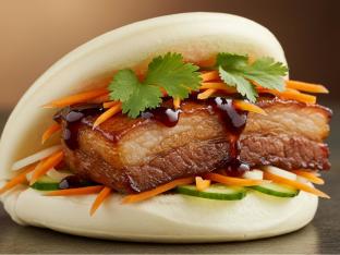 Braised Pork Belly Buns