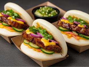 3 Shoyu Pork Buns Box