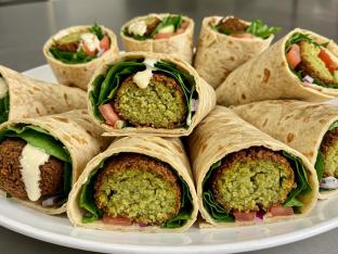 Falafel wrap Falafel wrap