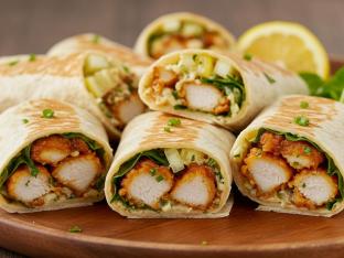 Lemon chicken wrap Lemon chicken wrap