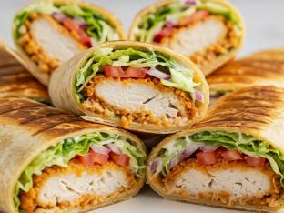 Crispy chicken wrap Crispy chicken wrap