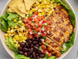 Dairy Free Don Chuy House Salad with Grilled Chicken