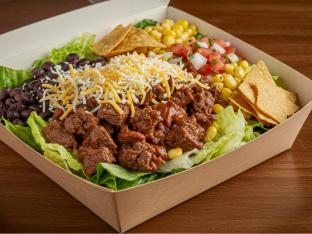 Don Chuy House Salad with Beef Birria