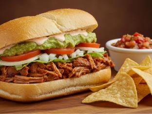 Don Chuy Torta with Guacamole