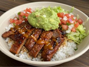 Al Pastor Bowl with Guacamole