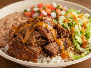 Don Chuy Bowl with Refried Beans