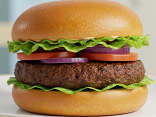 Impossible Burger on Gluten Free Bun