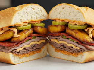 El Sazon Pernil Sandwich