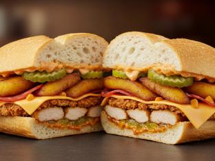El Sazon Chicken Sandwich