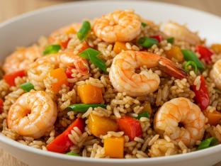 Shrimp Street Style Fried Rice