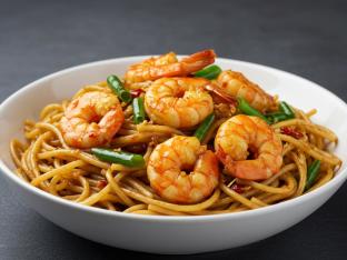 Shrimp Street Style Noodles