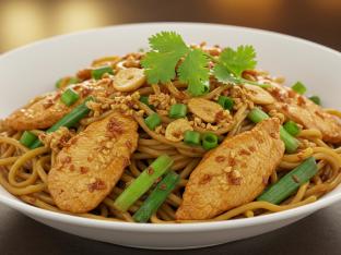 Chicken Manchurian Noodles