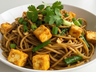 Paneer Manchurian Noodles