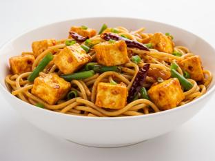 Paneer Sichuan Style Noodles