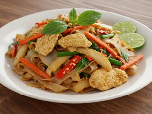 Very Spicy Pad Kee Mao with Chicken Very Spicy Pad Kee Mao with Chicken