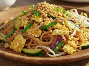 Pad Thai with Mixed Veggies Pad Thai with Mixed Veggies
