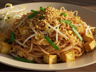 Pad Thai with Tofu Pad Thai with Tofu