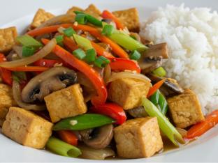 Ginger Sauce Stir Fry with Tofu Ginger Sauce Stir Fry with Tofu
