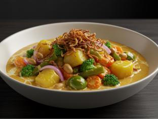Massaman Curry with Mixed Vegetables Massaman Curry with Mixed Vegetables