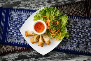 Thai Crispy Spring Roll Thai Crispy Spring Roll