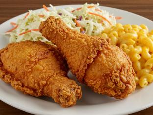 Original Fried Chicken with Coleslaw and Mac n Cheese