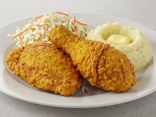 Original Fried Chicken with Coleslaw and Mashed Potatoes
