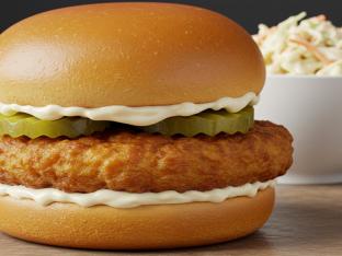 Classic Chicken Sandwich Box with Coleslaw
