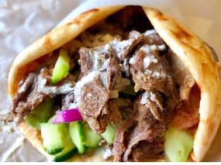 Lamb & Beef Gyro Wrap