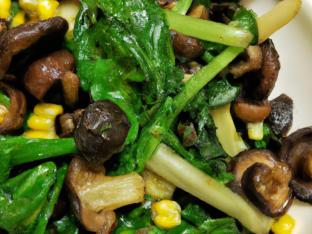 Sauteed Mushroom and Vegetables Sauteed Mushroom and Vegetables