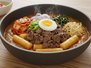 Korean Rice Cake and Beef Stew (mild) Korean Rice Cake and Beef Stew (mild)