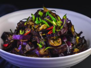 Eggplant and Garlic Eggplant and Garlic