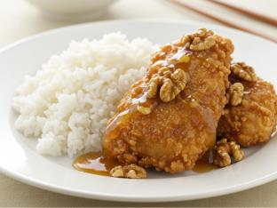 Honey-Walnut Crispy Chicken Rice Box Honey-Walnut Crispy Chicken Rice Box