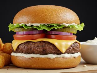 Gluten-Free Cheeseburger & Tots Meal [Large]