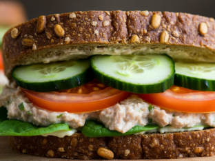 Gluten Free Tuna Delight Sandwich
