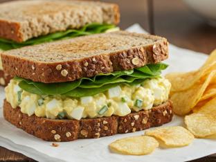 Egg Salad Sandwich with House-Made Chips Egg Salad Sandwich with House-Made Chips