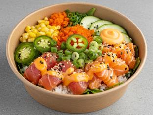 Spicy Up Poke Bowl with Spicy Mayo Spicy Up Poke Bowl with Spicy Mayo