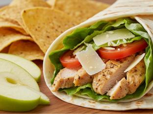 Grilled Chicken Caesar Wrap Grilled Chicken Caesar Wrap
