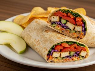 Vegan Tofu Wrap Vegan Tofu Wrap