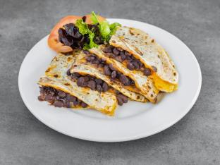 Black Bean Quesadilla with Cheese Black Bean Quesadilla with Cheese
