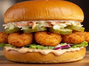 Crispy Shrimp Po' Boy Crispy Shrimp Po' Boy