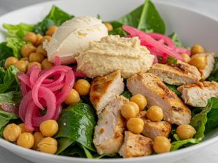 Chicken Mediterranean Buddha Bowl Chicken Mediterranean Buddha Bowl
