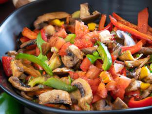 Vegan Fajita Veggies