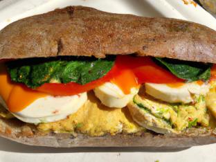 Gluten Free Veggie Roonie Sandwich (Chipotle Mayo on the side) Gluten Free Veggie Roonie Sandwich (Chipotle Mayo on the side)